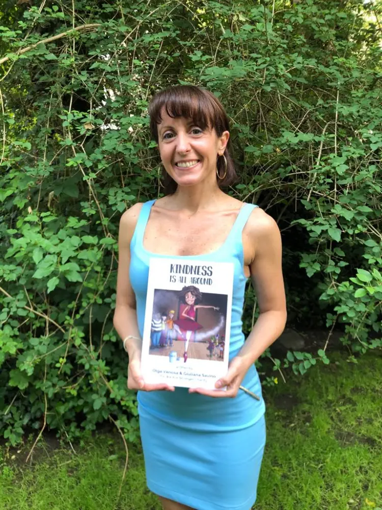 Olga Venosa with Kindness is all Around Book