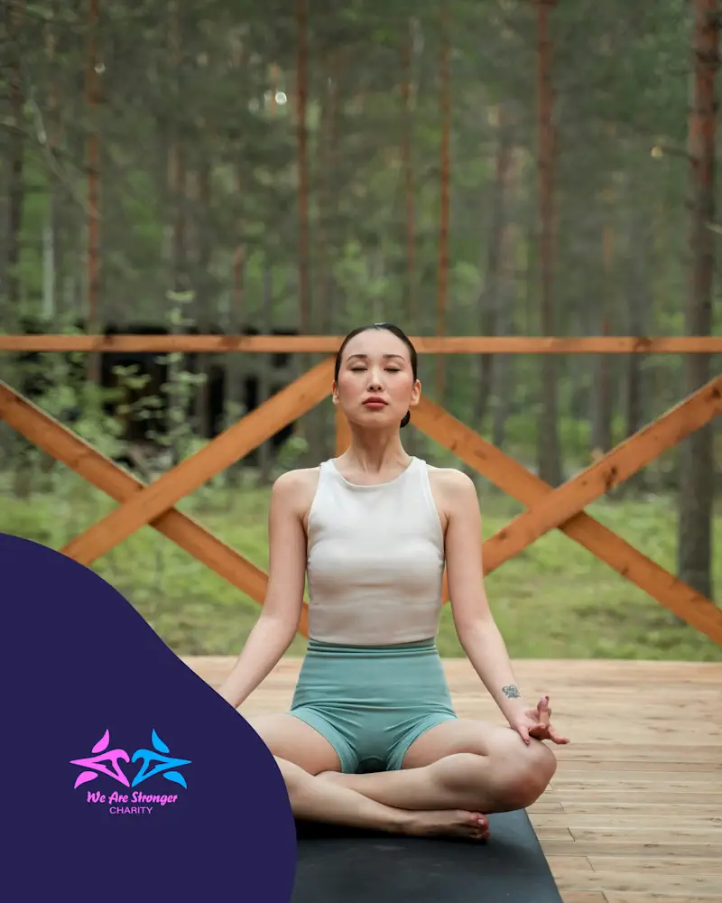 Woman Doing Yoga